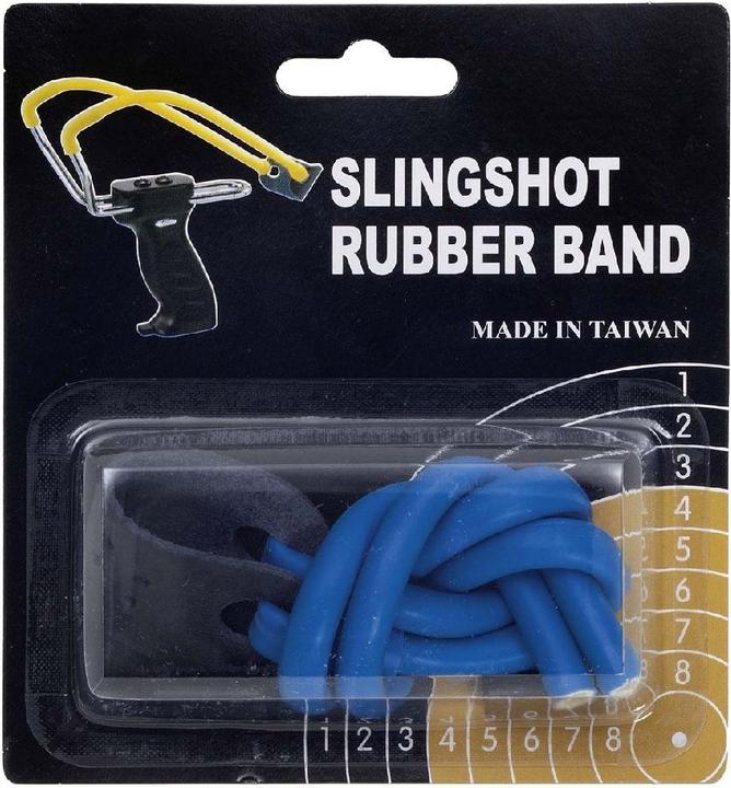 Man Kung Replacement Rubber for Slingshot Blue