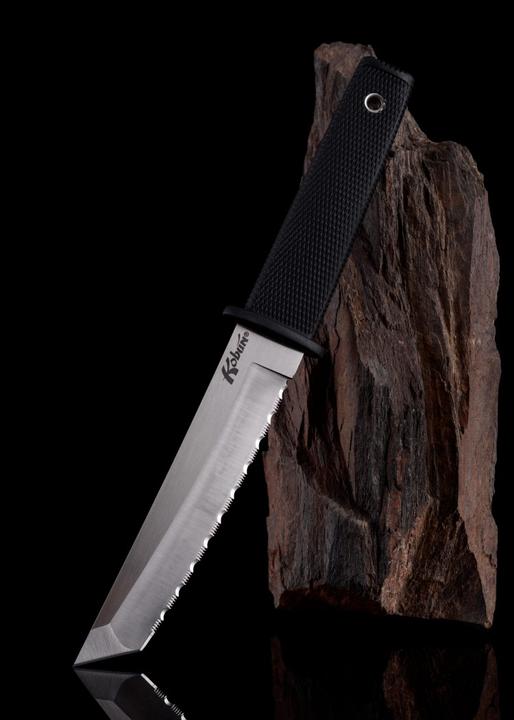 Image du produit Cold Steel Kobun Tanto couteau de botte à lame crantée (14 cm)