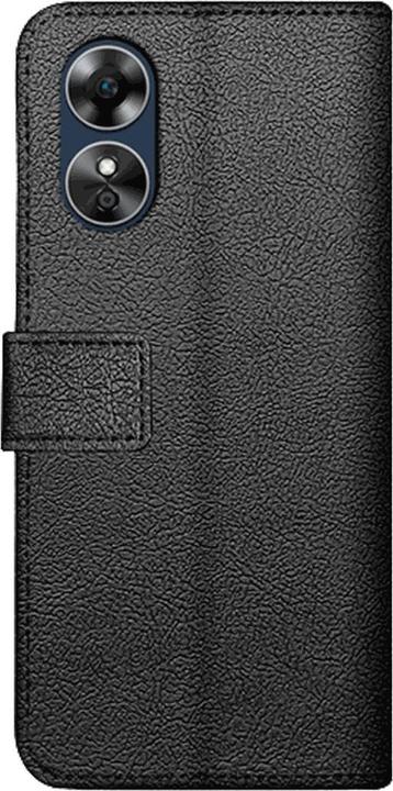 Image du produit Just in Case Housse en cuir noir pour OPPO A17 (Oppo A17k)