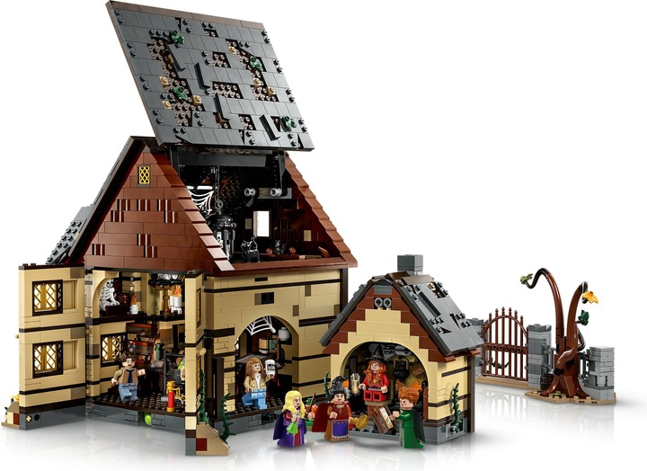 Productafbeelding LEGO Disney Hocus Pocus: De Sanderson Sisters' Cottage 21341 (21341, LEGO Ideeën, LEGO Zeldzame Sets)