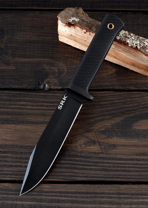 Actual product image Cold Steel Rescue knife SRK with SK-5 carbon steel blade (15.20 cm)