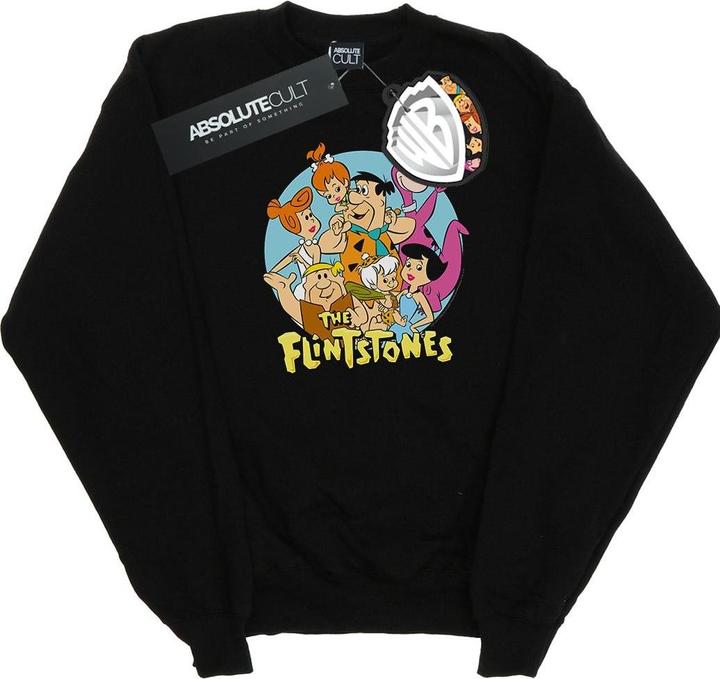 Produktbild The Flintstones Group Circle Sweatshirt Mädchen (140, 146)