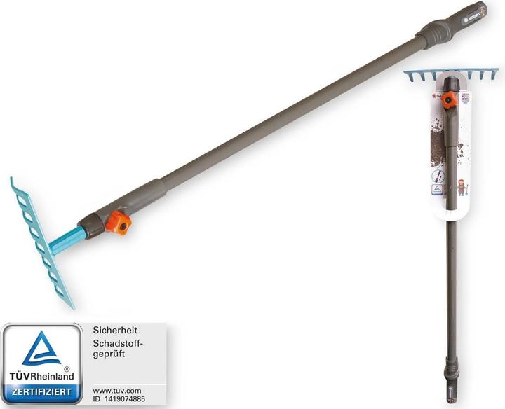 Produktbild Happy People Gardena Combisystem Rechen 67cm