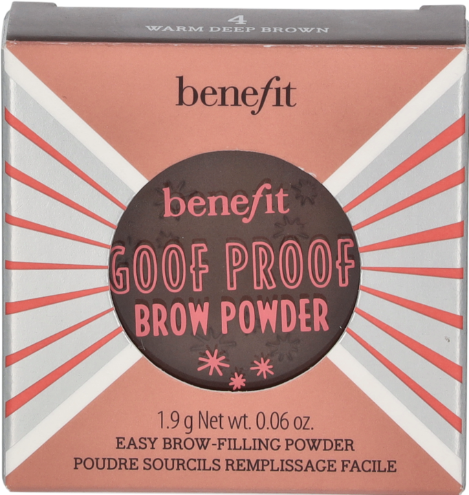 Produktbild BeneFit Cosmetics Goof Proof Brow Powder (4 Warm Deep Brown)