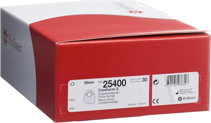 Produktbild Hollister Incorporated Colostomie Beutel -teilig 55mm hautfarbig (30 Stück, 370 g)