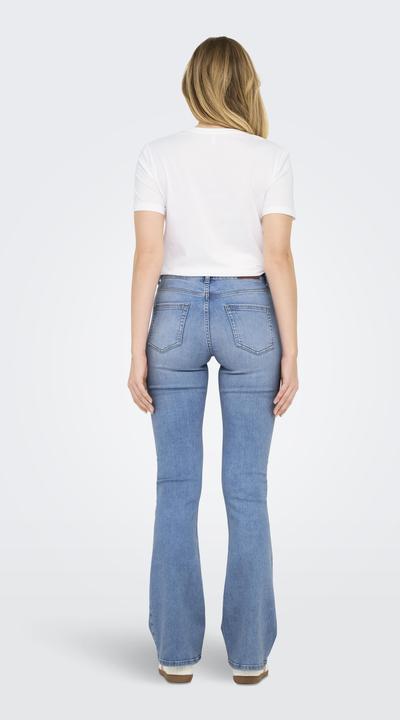 Actual product image Only Onlblush Mid Flared Dnm Tai198 Noos (34)