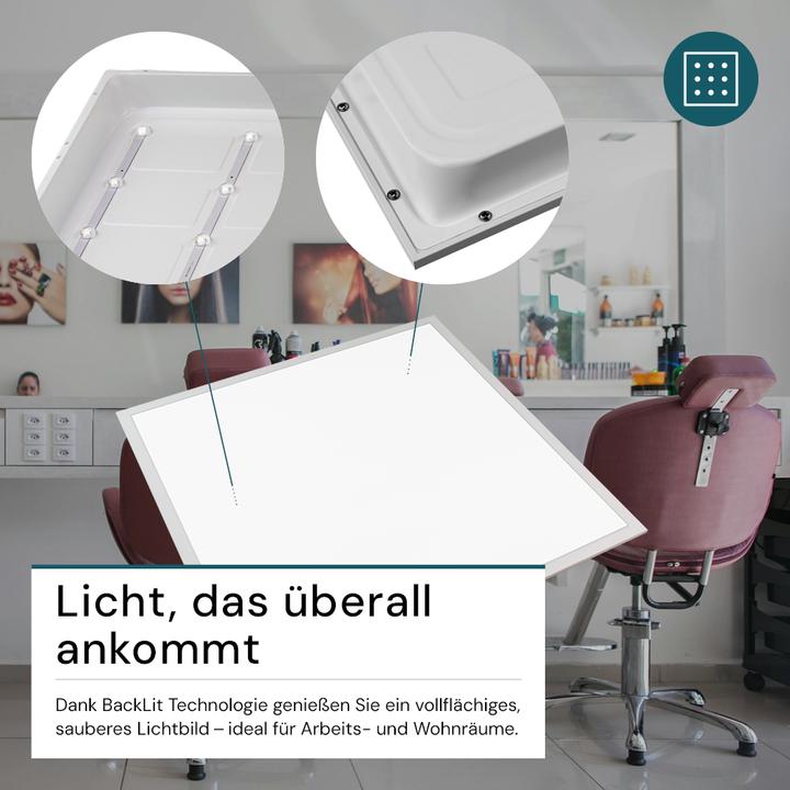 Produktbild Luxula LED BackLit Panel, 62x62 (4400 lm)