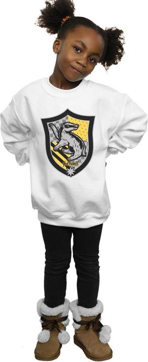Immagine prodotto Hufflepuff Crest Flat Felpa Ragazze (128)