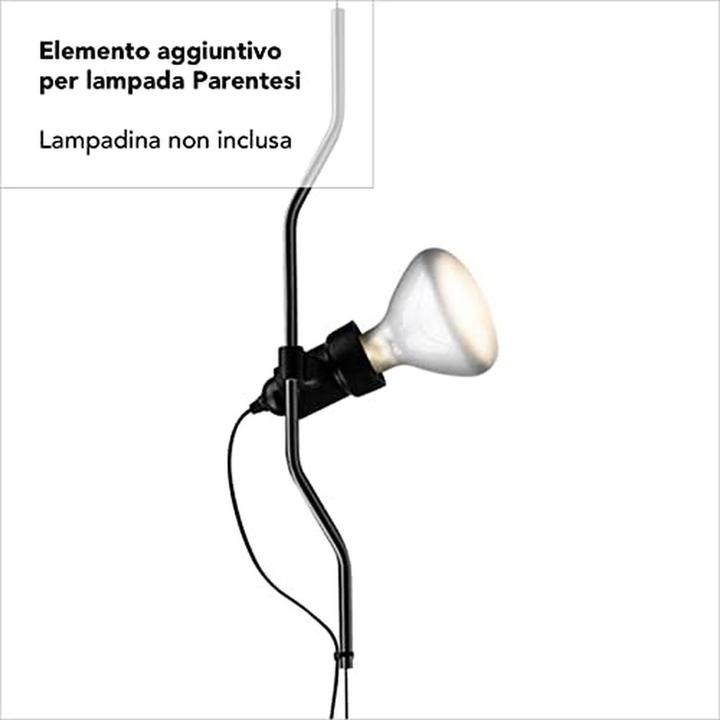 Actual product image Flos Dimmable Element for Parentesi Lamp with Metal Arc, Holder, and Switch Cable
