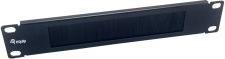 Image du produit equip Passe-câbles 10" 1U Plaque à brosses noire