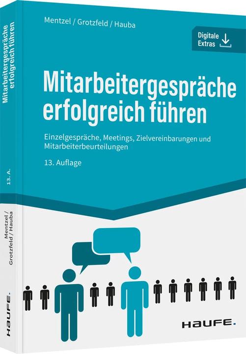 Actual product image Mitarbeitergespräche erfolgreich führen (German, Svenja Grotzfeld, Wolfgang Mentzel, 2022)