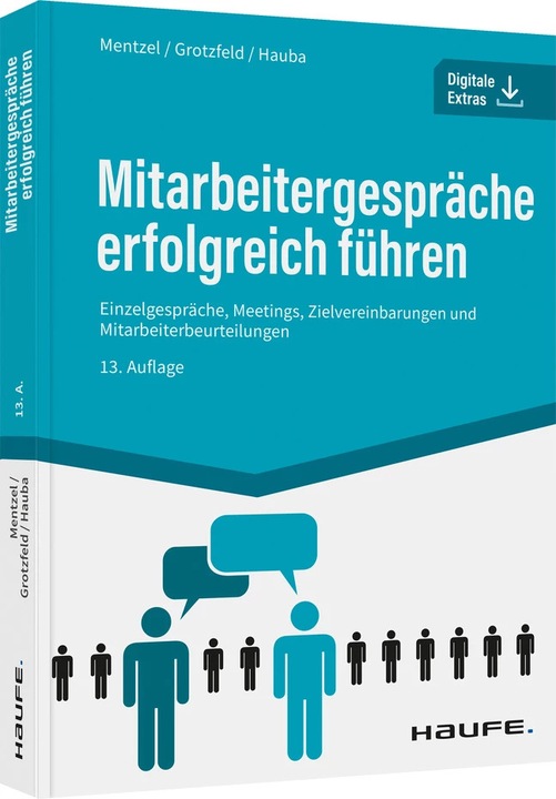 Produktbild Mitarbeitergespräche erfolgreich führen (Deutsch, Svenja Grotzfeld, Wolfgang Mentzel, 2022)