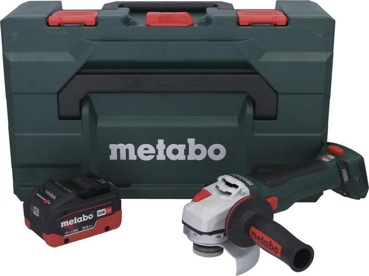 Produktbild Metabo WB 18 LT BL 11-125 Quick Akku Winkelschleifer 18 V 125 mm Brushless + 1x Akku 10,0 Ah + meta (125 mm)