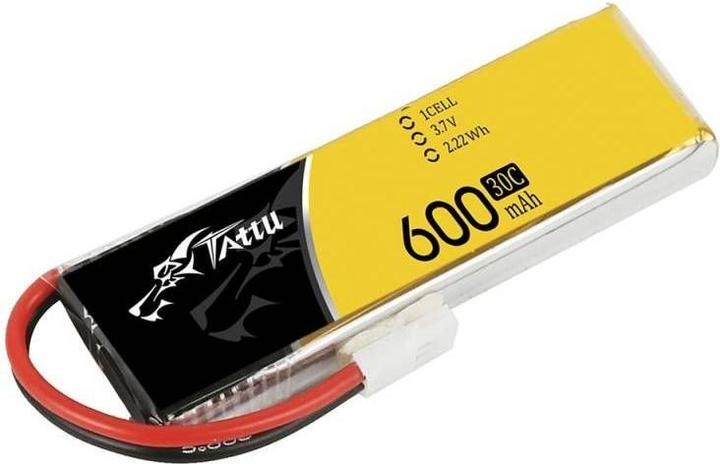 Produktbild Tattu RC-Akku LiPo 600 mAh 3.7 V 30C (3.70 V, 600 mAh)