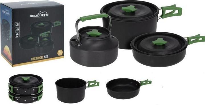 Actual product image Redcliffs Menażka 3w1 Garnek Patelnia Czajnik Turystyczny