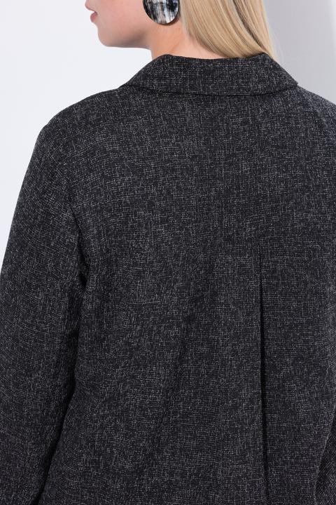 Produktbild Ulla Popken Jacke, Pfeffer & Salz, Hemdkragen, Knopfleiste (62)