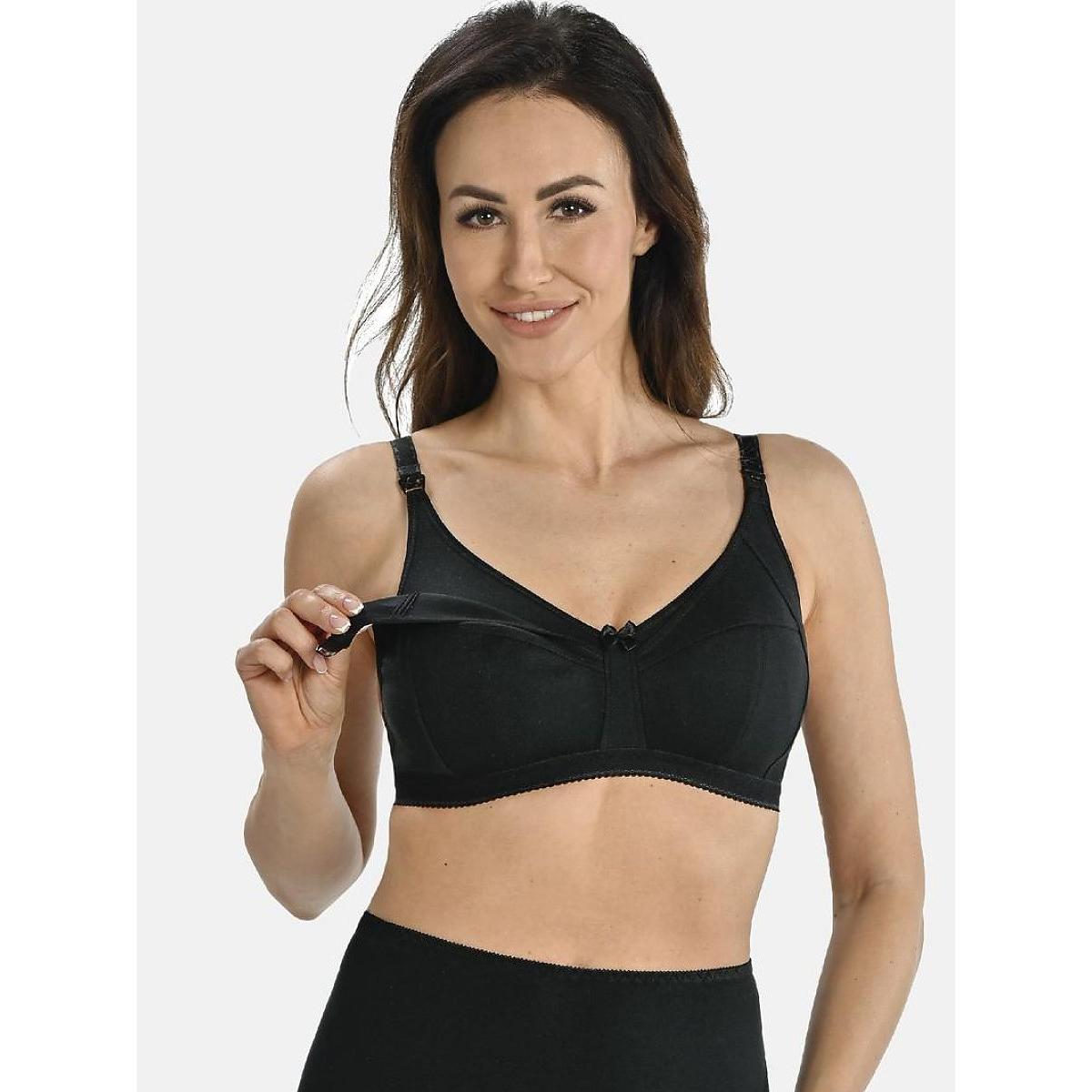 Teyli, Still-BH, BH für stillende Mütter model, Schwarz, (70)