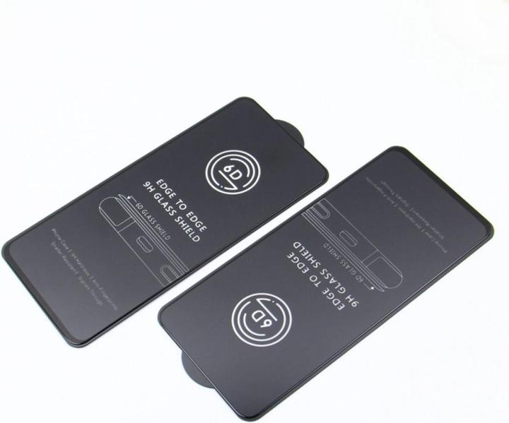 Productafbeelding OEM Tempered glass 6D for iPhone 12 / 12 Pro 6,1" black frame 10in1 (10 Pcs., Apple iPhone 12, Apple iPhone 12 Pro)