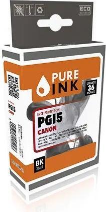 Pure Ink CAN5BK PI CANON PGI5BK MP ink black rebuilt 505pages chip 26ml