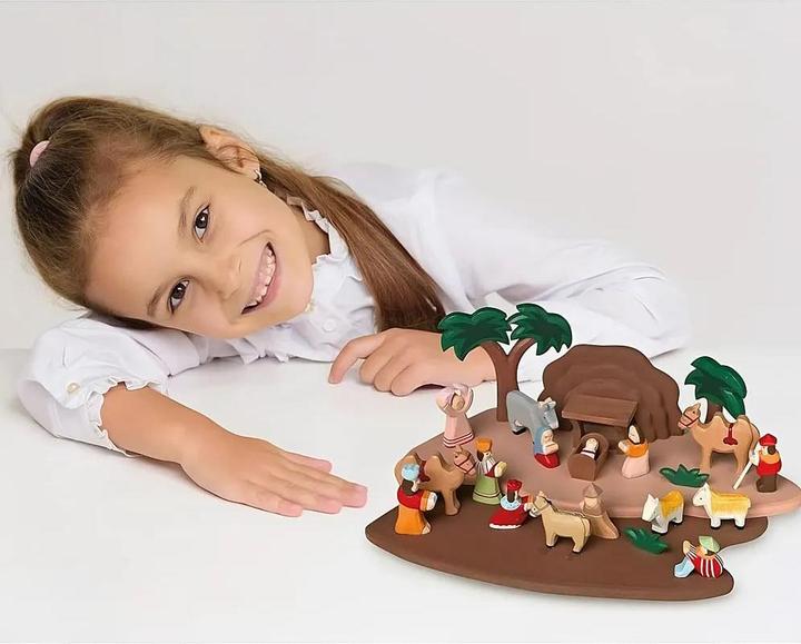 Image du produit small foot Jeu de la crèche