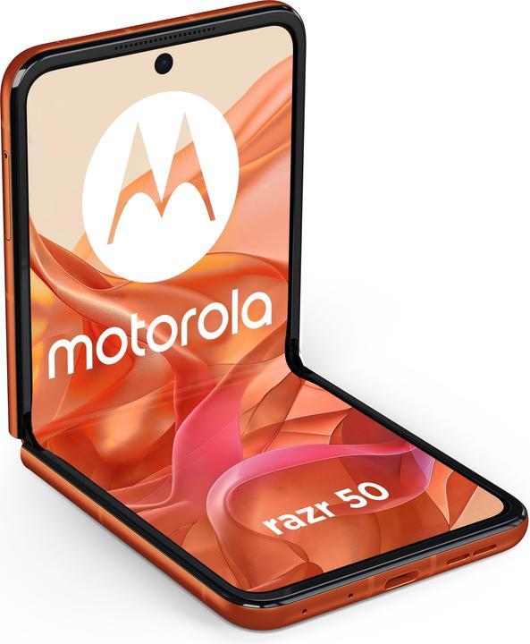 Immagine prodotto Motorola Razr 50 (256 GB, Spritz Arancione, 6.90", SIM + eSIM, 5G)