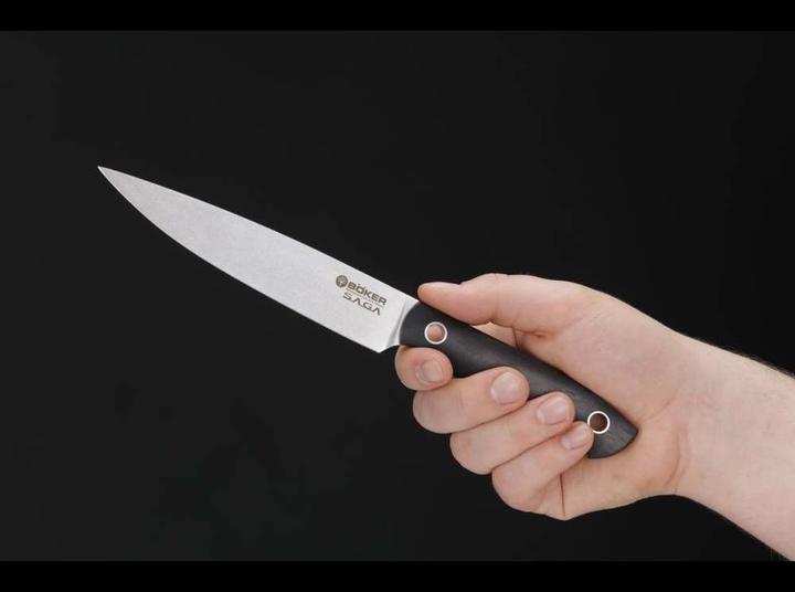 Produktbild Böker Saga Grenadill Allzweckmesser (15.20 cm)