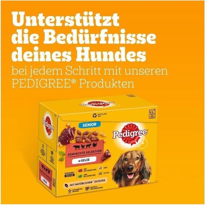 Immagine prodotto Pedigree Senior Jelly Multipack (Senior, 12 pz., 1200 g)