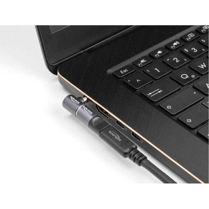 Thumbnail - Delock Adapter für Notebook Ladekabel HP 4,5 x 3,0 mm Stecke, Notebook Netzteil, Grau