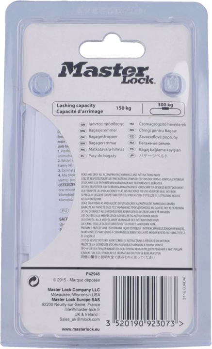 Immagine prodotto Master Lock Cinghia di fissaggio