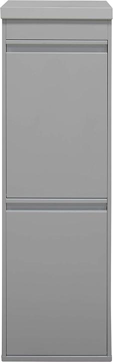 Produktbild Arregui Abfalleimer mit Griff, 2x17L (34 L), hellgrau (34 l)