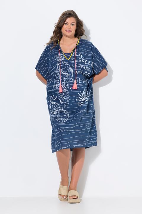 Image du produit Laurasøn Caftan à manches courtes, encolure ronde (50, 52, 54, 56)