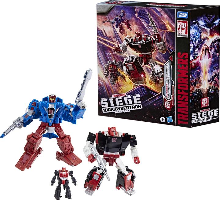 Produktbild Hasbro Transformers War For Cybertron Alphastrike Counterforce figure 13cm