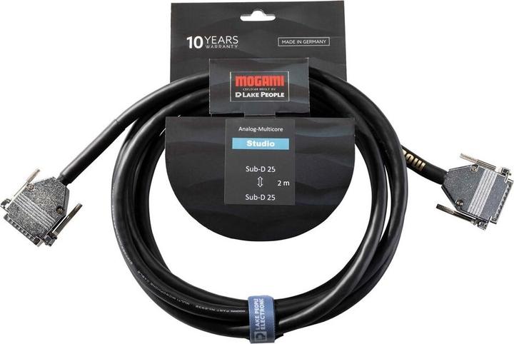 Immagine prodotto Mogami Multicore analogico, D-Sub25<->D-Sub25, 2m (2 m, Multicore)