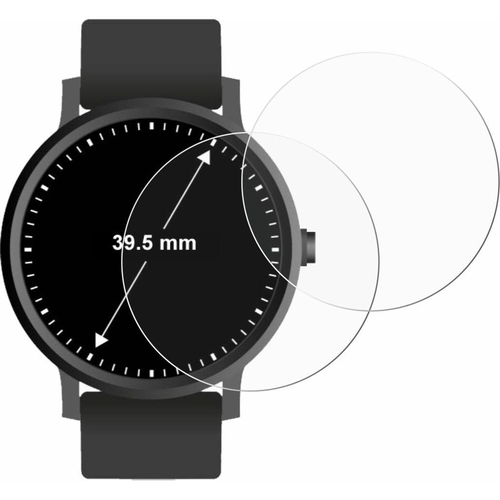 Thumbnail - ScreenLeaf Schutzfolie nachhaltiger Displayschutz Displayschutzfolie Folie Klar Transparent, Smartwatch Schutzfolie, Tra...
