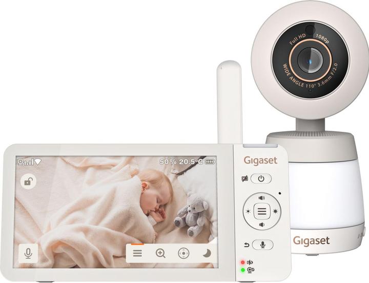 Produktbild Gigaset BABY 700 Connected w (Babyphone mit Kamera, 300 m)