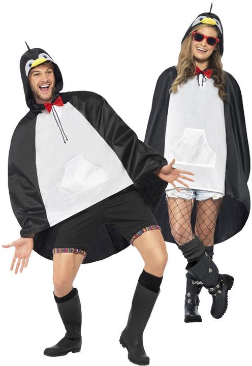 Produktbild Smiffys Pinguin Poncho (One Size)