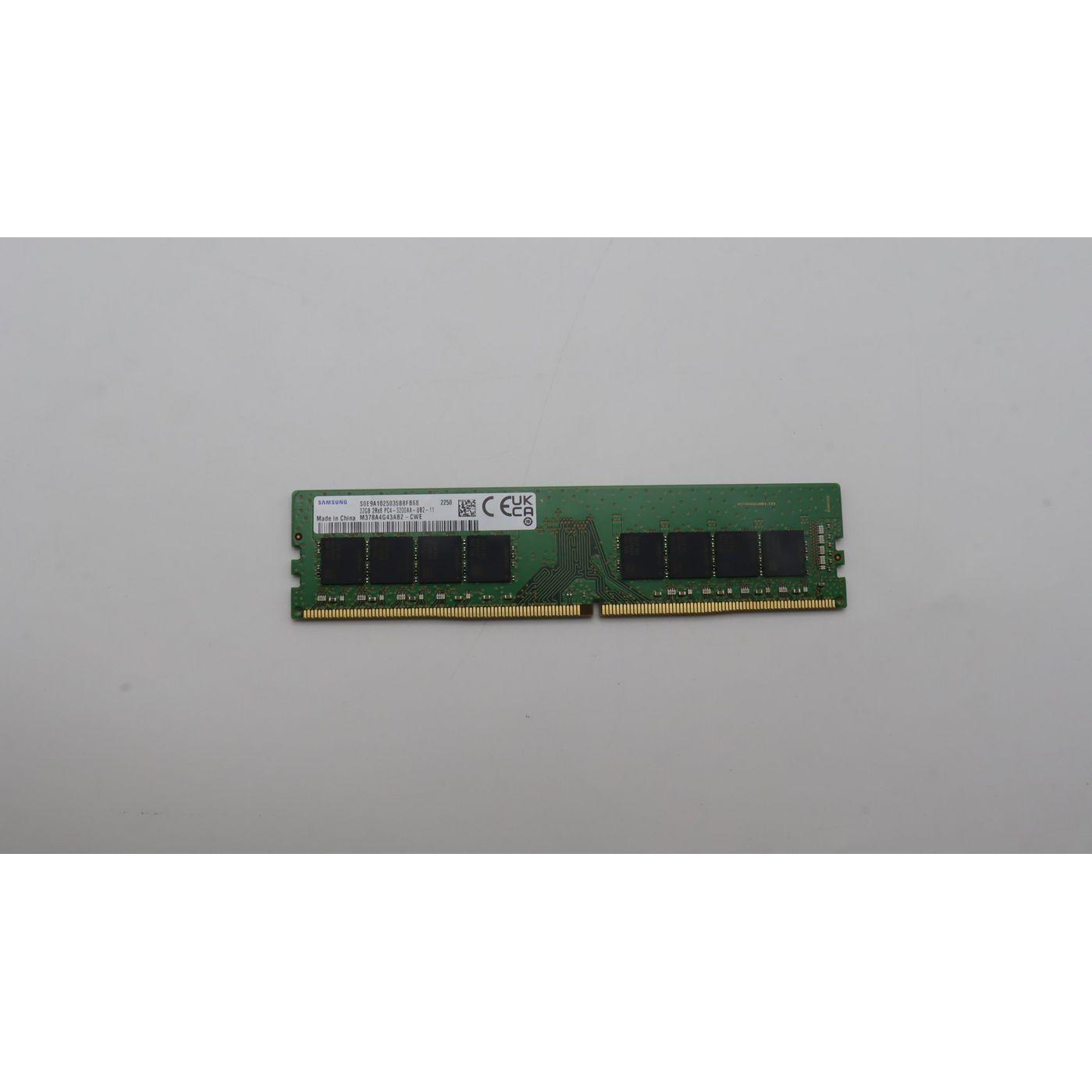 Lenovo UDIMM,32GB,DDR4,3200,Samsung (1 x 32GB, 3200 MHz, DDR4-RAM, U-DIMM), RAM