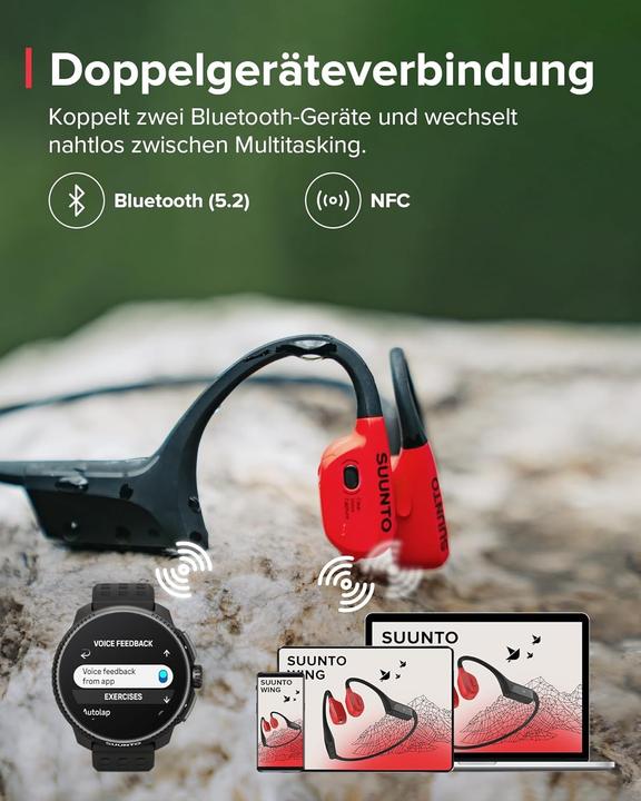 Produktbild Suunto Wing (Keine Geräuschunterdrückung, 10 h, Kabellos)