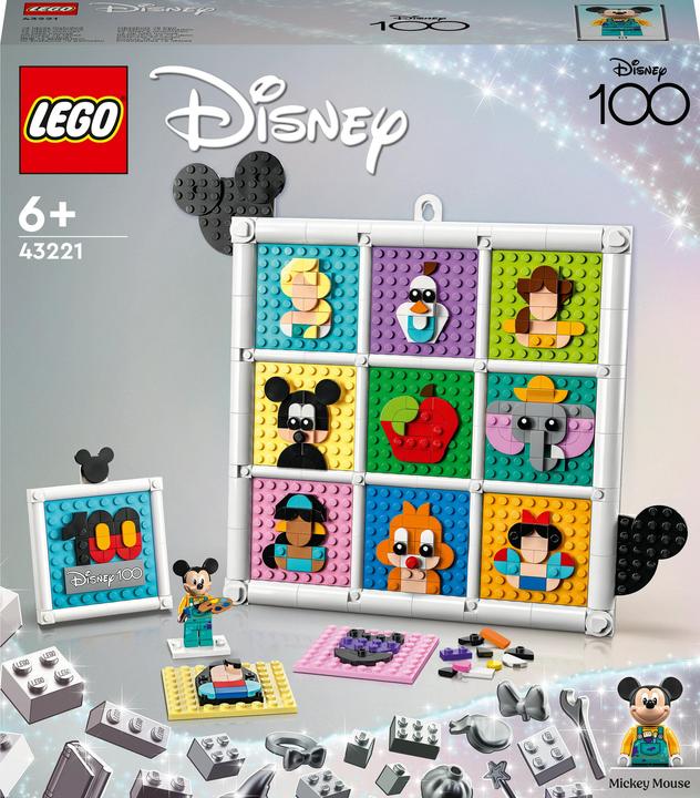 Image du produit LEGO 100 ans d'icônes de dessins animés Disney (43221, LEGO Disney)