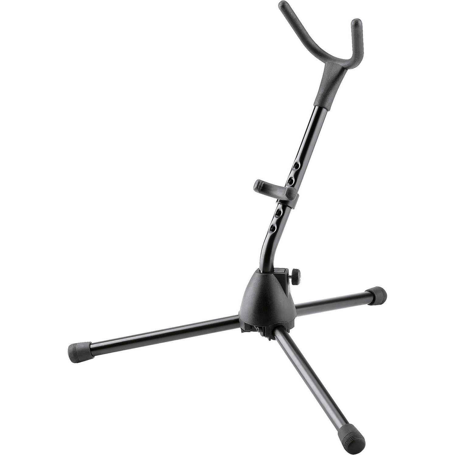K&M Saxophonständer (Saxophon), Instrumentenständer + Halter, Schwarz