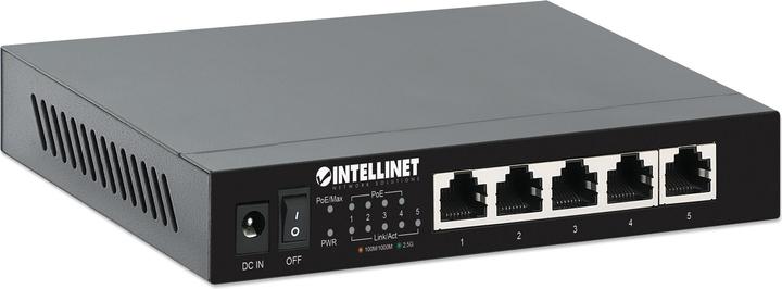Actual product image Intellinet 5-Port 2.5G Ethernet PoE+ Switch (5 ports)