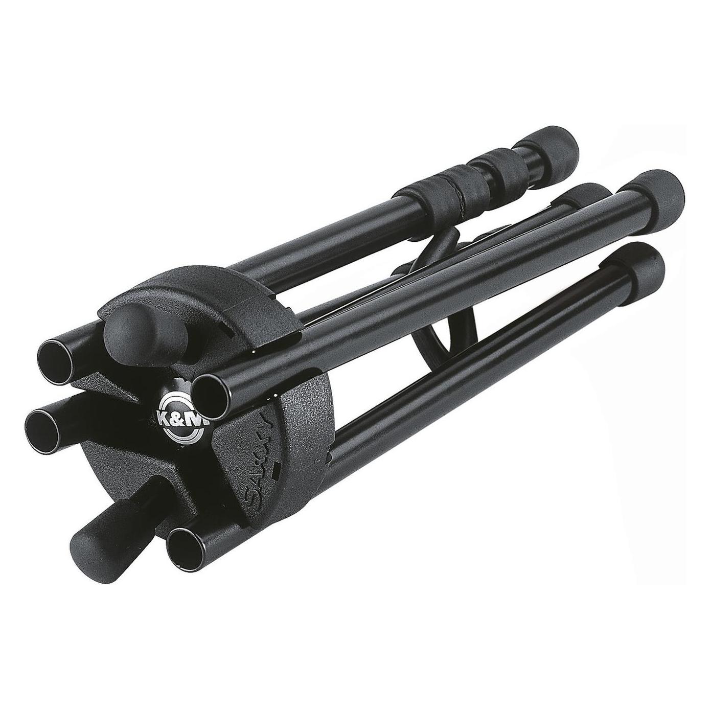 K&M Schwarz 14340 Saxophonständer Saxxy Aluminium - Kompakte Xxs-Größe - 30 Cm Höhe - Transport Im Schallbecher Möglich - Image 7