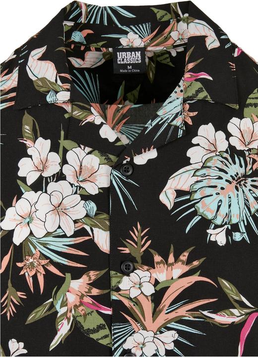 Produktbild Urban Classics Viscose AOP Resort Shirt (S)