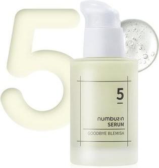 Actual product image Numbuzin No.5 Goodbye Blemish Serum Vitamin C Niacinamide Antioxidant Brightening Hyperpigmentation (50 ml)