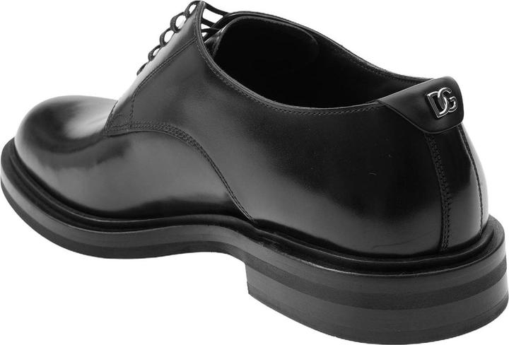 Immagine prodotto Dolce & Gabbana derby in pelle di vitello spazzolata nera (40)