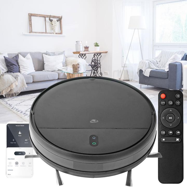 Produktbild Nedis Vacuum cleaner - robot, Black (Saugroboter)