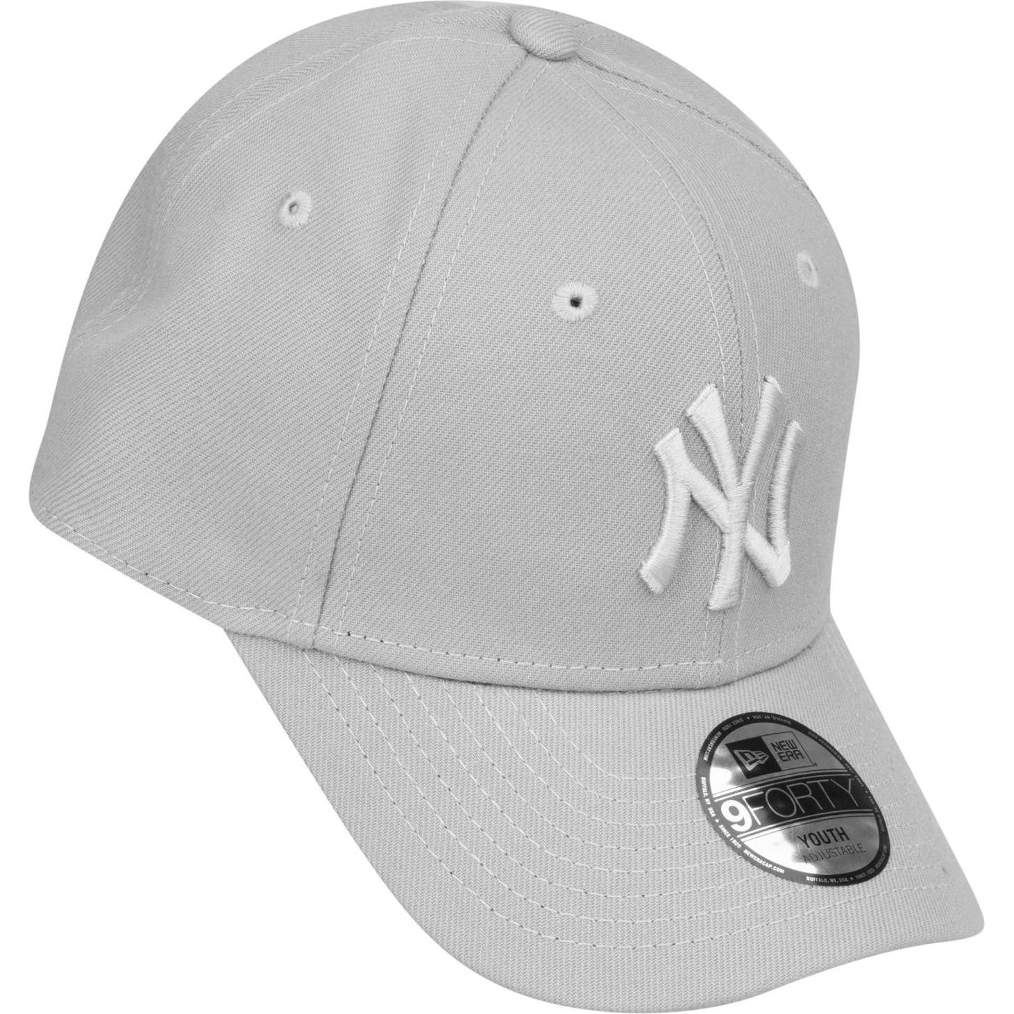 Thumbnail - New Era, Jungen, Cap, Kinder 9Forty Cap - New York Yankees grau, Grau, (55, 56, 54 C)