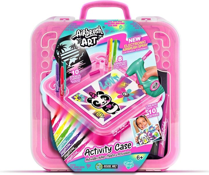 Productafbeelding Canal Toys Airbrush kunst activiteitenkoffer
