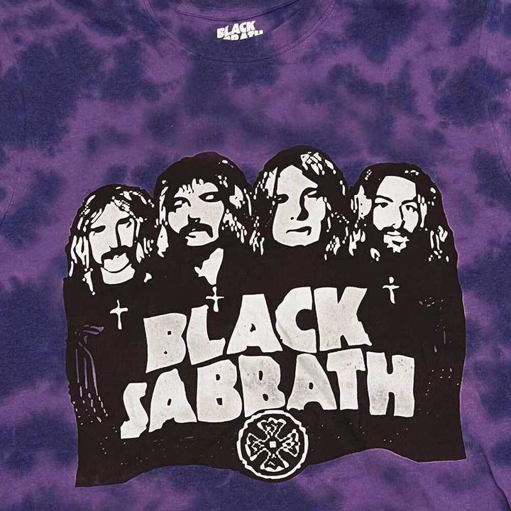 Immagine prodotto Black Sabbath Maglietta Tie Dye della banda musicale per bambini/ragazzi (128)