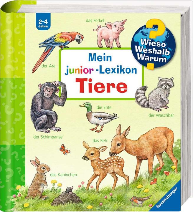 Actual product image Ravensburger Mein junior-Lexikon: Tiere (German, Anne Moeller, 2014)